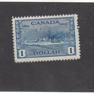 CANADA (MK5972) # O262 VF-MNG $1 1942-43 DESTROYER O.H.M.S. /BLUE CV $150 - Bild 1 von 1