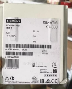 SIEMENS S7-300/C7/ET 200 Micro Memory Card 6ES7953-8LL31-0AA0 - Picture 1 of 1
