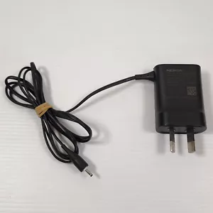 Nokia AU Compact Charger Thin Small Pin 2mm For Old Mobile Phones 2 Of 2 - Picture 1 of 3