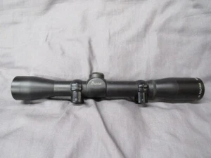 Vintage Burris Fullfield 4x Fixed Scope Duplex  Reticle Made USA & Scope Rings - Picture 1 of 11