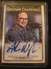 2021 Upper Deck Goodwin Champions Adrian Wojnarowski Auto #A-AW Autograph