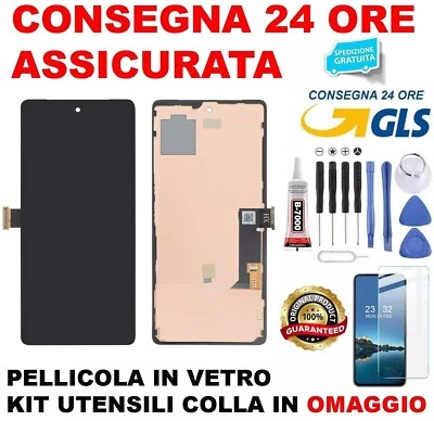 DISPLAY OLED FRAME GOOGLE PIXEL 7 5G 2022 GVU6C GQML3 TOUCH SCREEN PARI ORIGINAL - Image 1 of 2