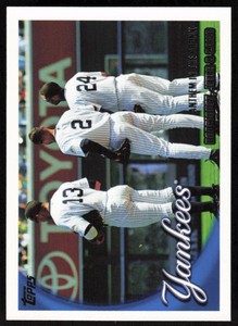 2010 Topps #269 Alex Rodriquez / Derek Jeter / Robinson Cano   - FREE SHIPPING