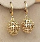 14k Gold Plated Asian Indian Fashion Drop Earrings Jewellery Set.