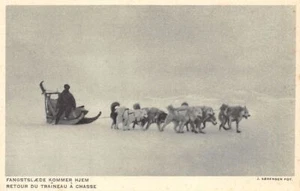 GRØNLAND Greenland - Return of the hunting sled - Publ. Administration du Groenl - Picture 1 of 2