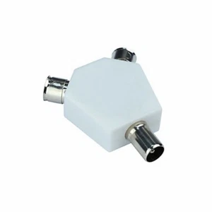 2 Way Freeview Coaxial TV Aerial Signal Splitter Or Combiner - Afbeelding 1 van 1