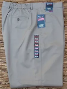ROUNDTREE & YORKE BIG & TALL MENS TRAVESMART SIDE ELASTIC KHAKI PANTS LIST $49.5 - Bild 1 von 1