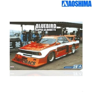 UK Stock - Aoshima 24 1:24 Nissan Bluebird Super Silhouette JDM NEW BOXED - Picture 1 of 1