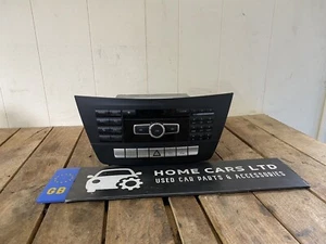 (AS) MERCEDES BENZ W204 C CLASS SAT NAV CD PLAYER STEREO HEAD UNIT A2049004406 - Picture 1 of 6