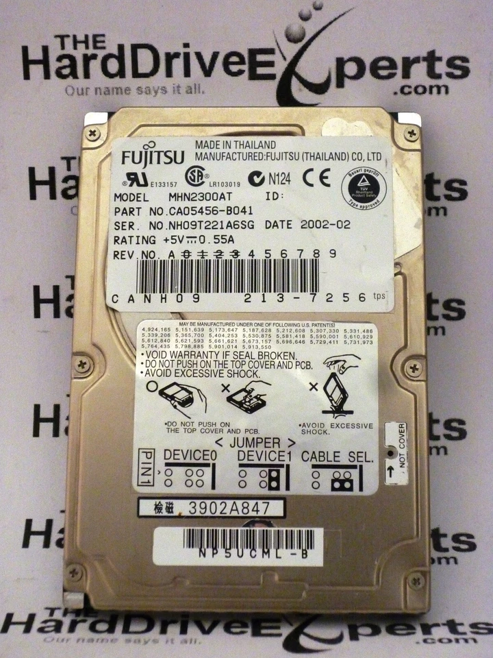 Fujitsu MHN2300AT CA05456-B041 30gb 2.5" IDE Hard Drive. Tested 30day Warranty - Image 1 of 1