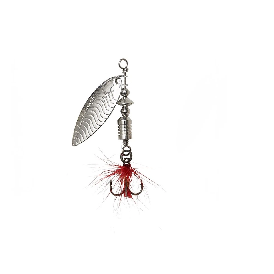 DAM Effzett Spinner UV Gr. 3 / 6g Silver Blinker Kunstköder Spiner Forellenköder - Bild 1 von 1