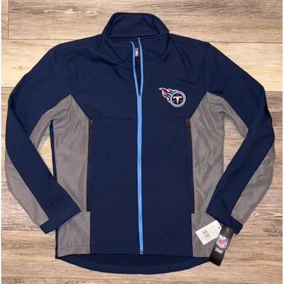 NWT Men's Tennessee Titans NFL Team Apparel Performance Jacket - Small - Blue - Image 1 of 4