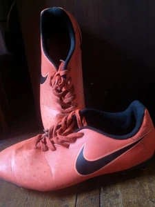 Nike Magista Football Boots junior kids Size 5.5 luminous orange moulded studs - Picture 1 of 8