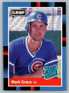 1988 Leaf Mark Grace Rated Rookie #40 - Picture 1 of 2
