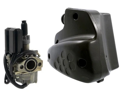 Vergaser + Luftfilter Peugeot Speedfight 1 2 50 AC LC TKR Elystar Trekker Buxy - Bild 1 von 4