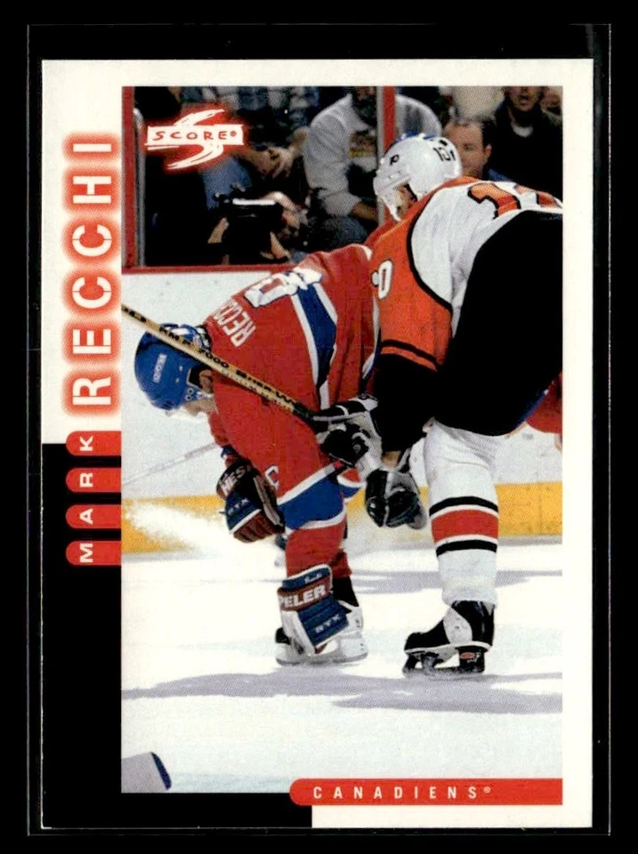 1997-98 Score - #130 Mark Recchi - Montreal Canadiens - Image 1 of 2
