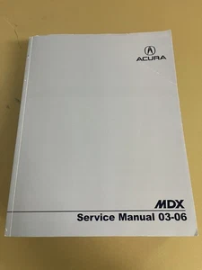 2003-2006 Acura MDX Factory Service Manual - Foto 1 di 8