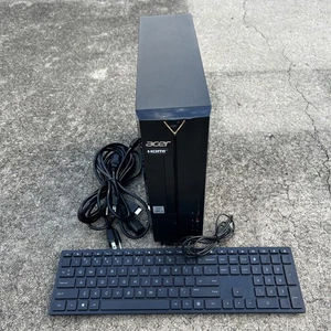 Acer Aspire XC-1660G Desktop PC Intel Core i3 UHD Graphics 630 8GB RAM 256GB - Picture 1 of 7