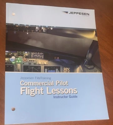 Jeppesen Flight Training COMMERCIAL PILOT FLIGHT LESSONS Instructor Guide  - Image 1 of 4