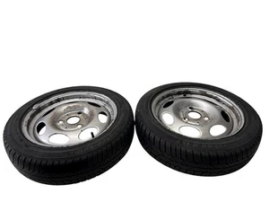 Smart Fortwo 451 Stahlfelgen Winterreifen 155/60R15 3 Loch ET 23,5 - Bild 1 von 12