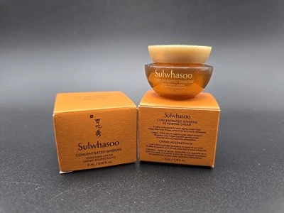 Two - Sulwhasoo Concentrated Ginseng Renewing Cream Travel Size 0.16oz - Image 1 of 2