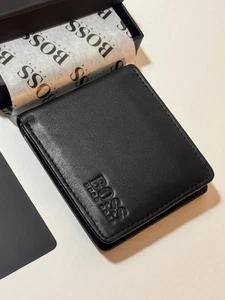 Hugo Boss Bifold Black Leather Wallet - Picture 1 of 9