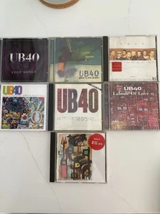 ub40 x7 cds CD bundle albums love songs labour geffrey morgan Mix - Picture 1 of 5