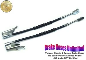 FRONT BRAKE HOSES Mercury Colony Park 1969 1970 1971 1972 - Front Disc - Picture 1 of 2