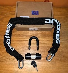 Dodomes Motorcycle Heavy-Duty Bike Chain Lock, Anti Theft 16mm U Lock, Security - Picture 1 of 1