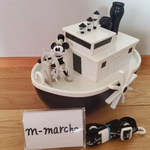 Tokyo Disney Resort Mickey Mouse Steamboat Willie Popcorn Bucket willy burnt - Picture 1 of 11