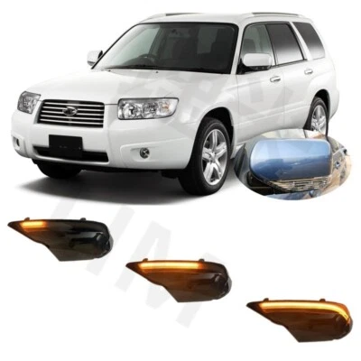 Dynamic LED Blinker Indicator Turn Signal for Subaru Forester SG 2004 2005 2006 - Imagem 1 de 3