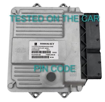  Opel Corsa D 1.3 CDTI ECU55568382 KY 55568382KY MJD603.SA, garanzia 100%, PIN - Immagine 1 di 3