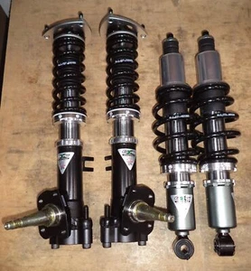 EMOTION Racing Suspension Coilover Kit Fit Toyota AE86 with Spindle & Top Mount - Picture 1 of 9