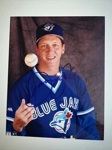 DAVID CONE  TORONTO BLUE JAYS SIGNED AUTOGRAPHED 8x10 PHOTO - Foto 1 di 3