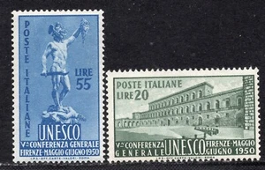 2067 - Italy 1950 - The 5th General Conference of UNESCO- MNH Set - Picture 1 of 2