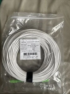Elfcam - Fiber Optic Cable SC/APC to LC/APC OS2 Singlemode Simple LSZH, 40m - Picture 1 of 1