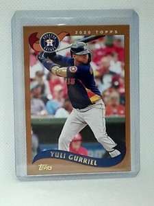 Yuli Gurriel 2020 Topps Archives Baseball - (2002) #245 - Houston Astros