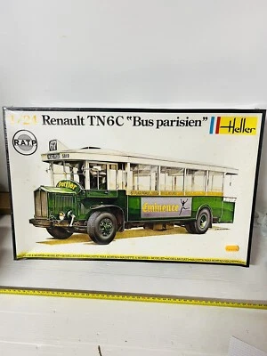 HELLER RENAULT TN6C BUS PARISIEN Scala 1:24 VINTAGE NEW!!! - Immagine 1 di 4