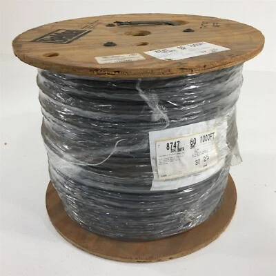 Belden 8747 060 6/PR Unshielded Audio Sound & Control Cable 22awg 1000' Gray - Image 1 of 4