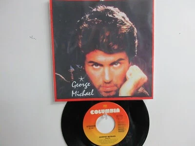  💥' GEORGE MICHAEL '  HIT 45 + PICTURE  [FAITH]  1987 ! 💥 Foto 1 de 4
