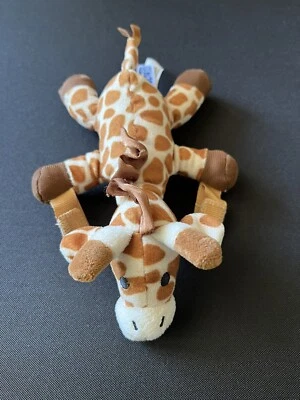 Soporte para chupete y mordedor de felpa Dr. Browns para jirafa Foto 1 de 4