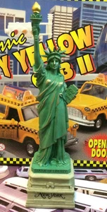 Figura grande de 15" de réplica de la Estatua de la Libertad con recuerdo base ciudad de Nueva York f029 - Imagen 1 de 4