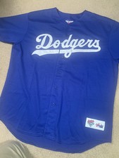Majestic Diamond Authentic Hideo Nomo LA Los Angeles Dodgers Rare Jersey XL #16