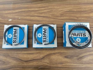 Nos Piston Ring Set 1960-78 Plymouth Dodge And Truck 170, 198, 225 Cu.In. 6 Cyl - Picture 1 of 3