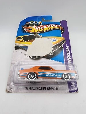 2009 Hot Wheels New Models #8 69 Mercury Cougar Eliminator Orange 56G - Image 1 of 4