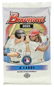 2025 Bowman Baseball Hobby Pack - Picture 1 of 1