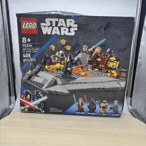 LEGO Star Wars: Obi-Wan Kenobi vs. Darth Vader (75334) scatola danneggiata mai aperta - Foto 1 di 8