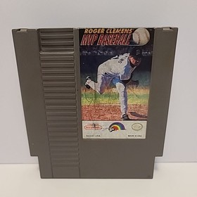 Roger Clemens' MVP Baseball Nintendo NES Cleaned Tested & Working Cartridge Only