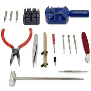 16 Pcs Watchmaker Jewellery Repair Toolkit for All Kind of Watch Repairs - Picture 1 of 7