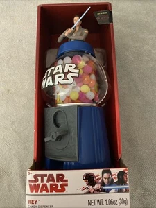 Disney Star Wars REY M&M Blue Candy Dispenser New In Box RARE!!!! - Picture 1 of 6